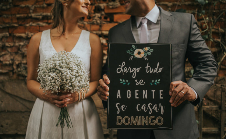 Plaquinha para casamento, como escolher!? Plaquinha para casamento, como escolher!?
